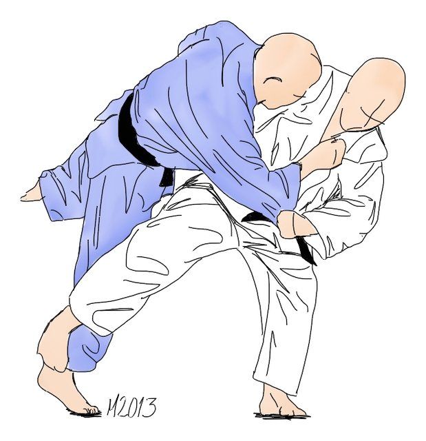 Zeichnung: Ashi-guruma