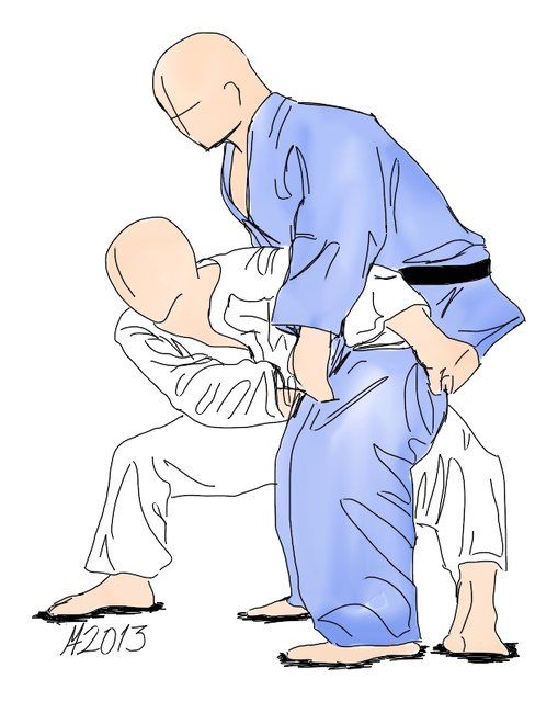 Zeichnung: Sukui-nage