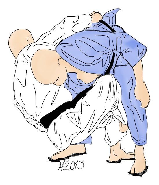 Zeichnung: Sumi-gaeshi