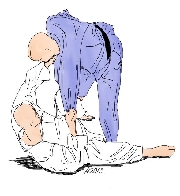 Zeichnung: Uki-waza