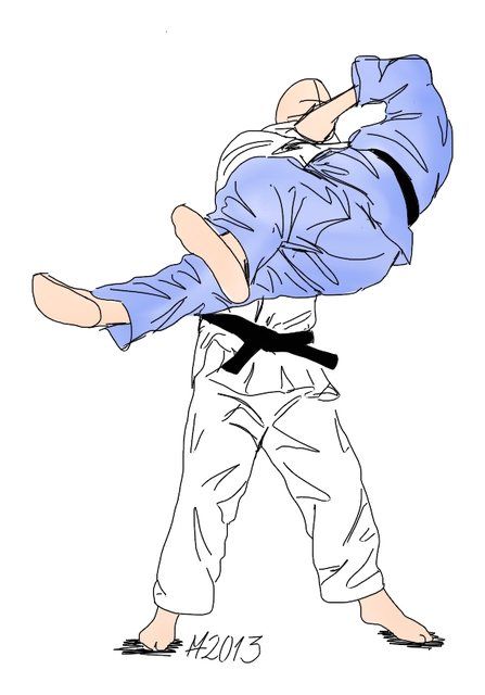 Zeichnung: Ushiro-goshi