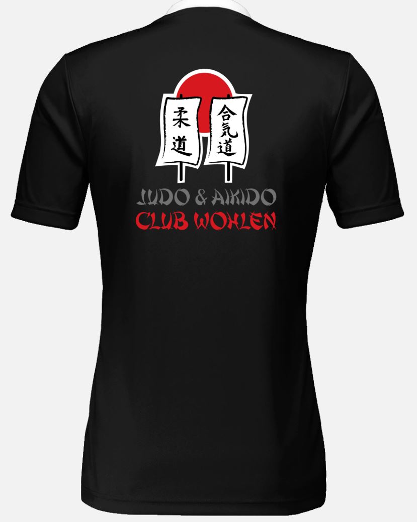 Vereinsshirt, Rückseite, Schrift grau