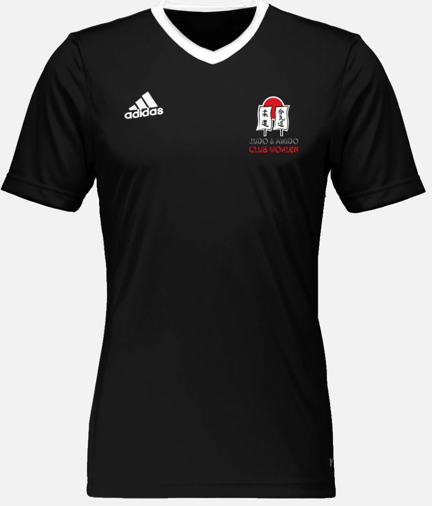 Vereinsshirt, Vorderseite, Schrift grau