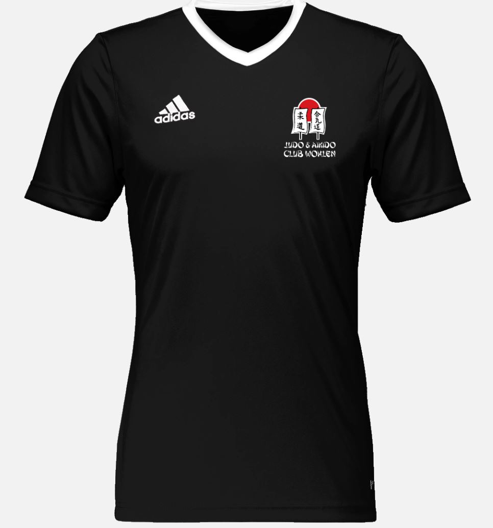 Vereinsshirt, Vorderseite, Schrift weiss